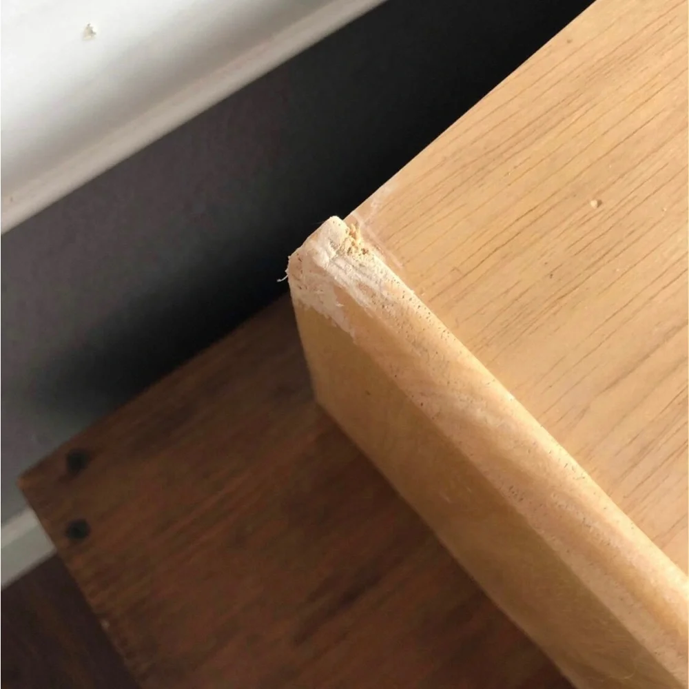 Wood roll top bread box - cottage core